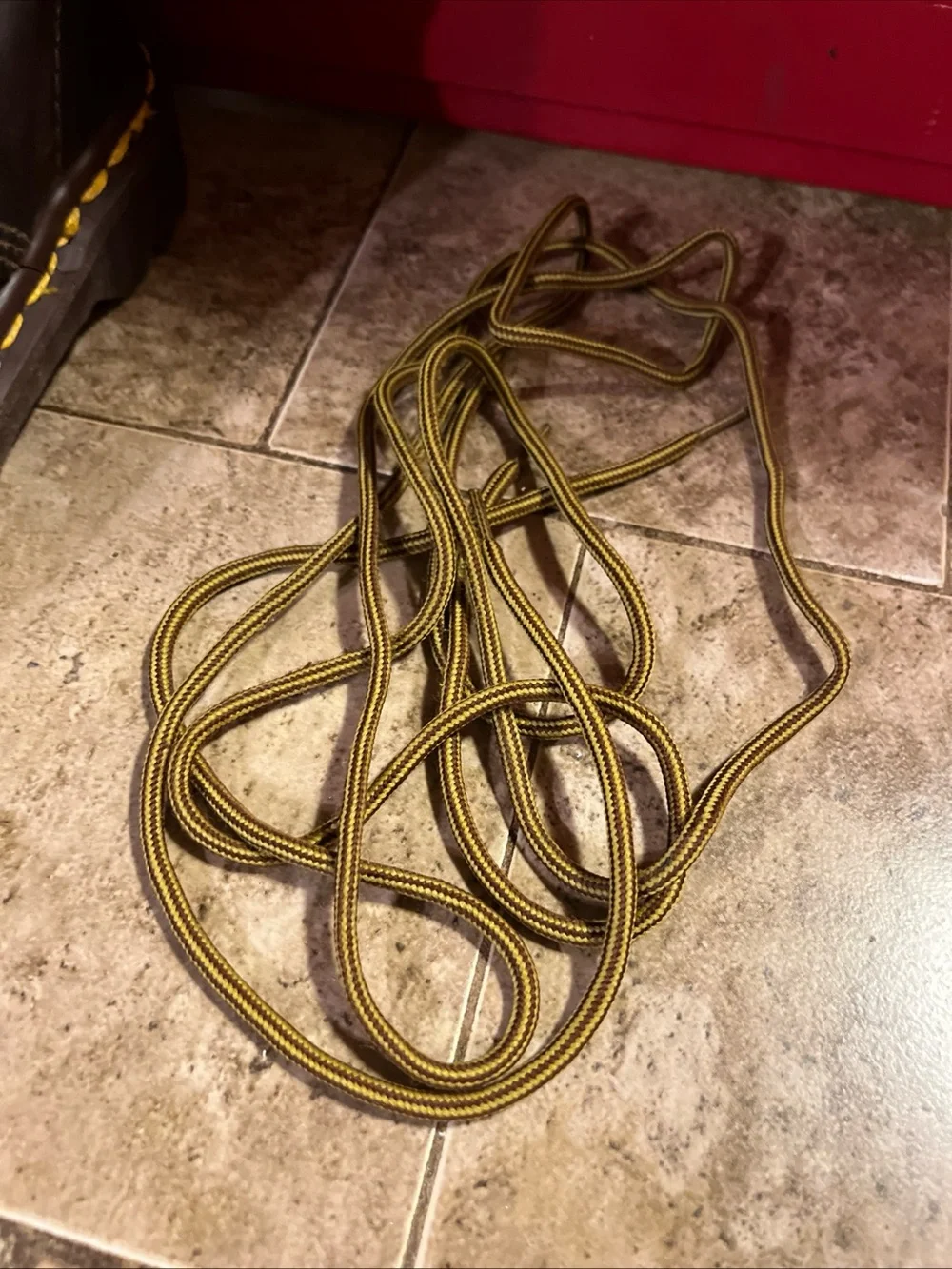 🔥 dr martens 6 eye boots Brown Size 4 Docs Made In England Mens Women READ